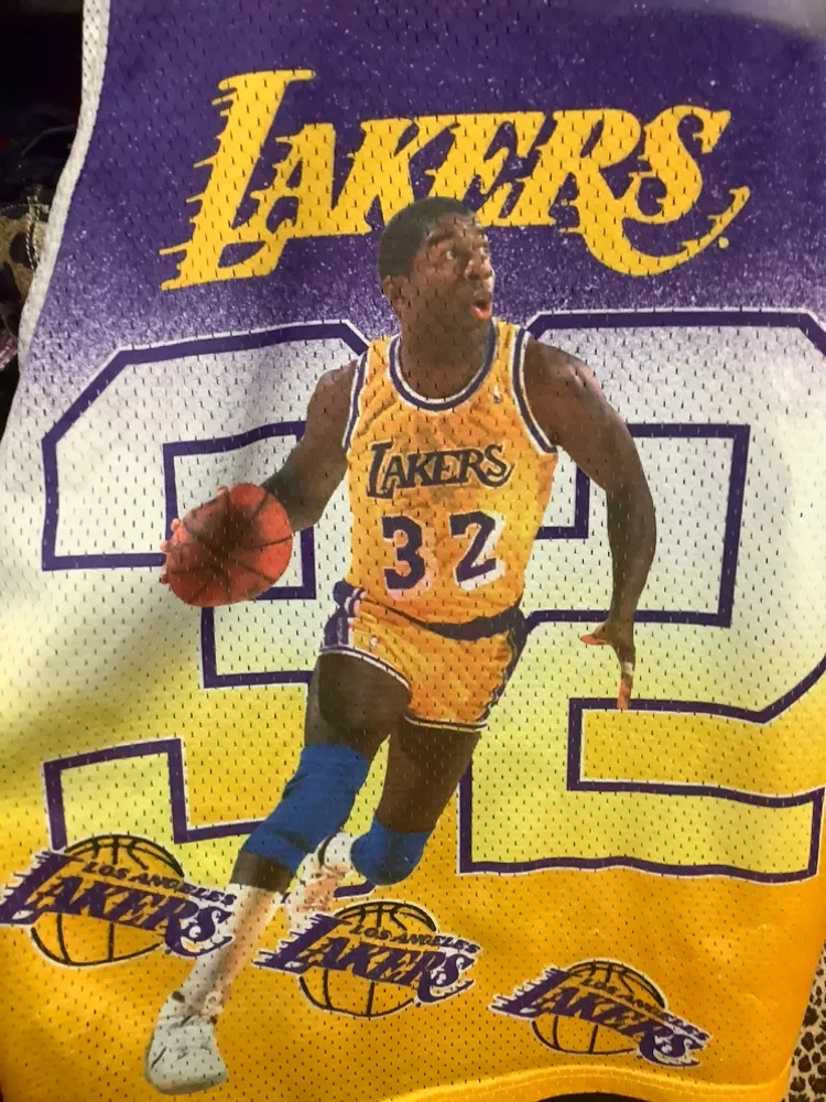 Vintage Magic Johnson Lakers Starter Jersey