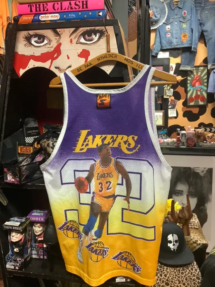 Vintage Magic Johnson Lakers Starter Jersey
