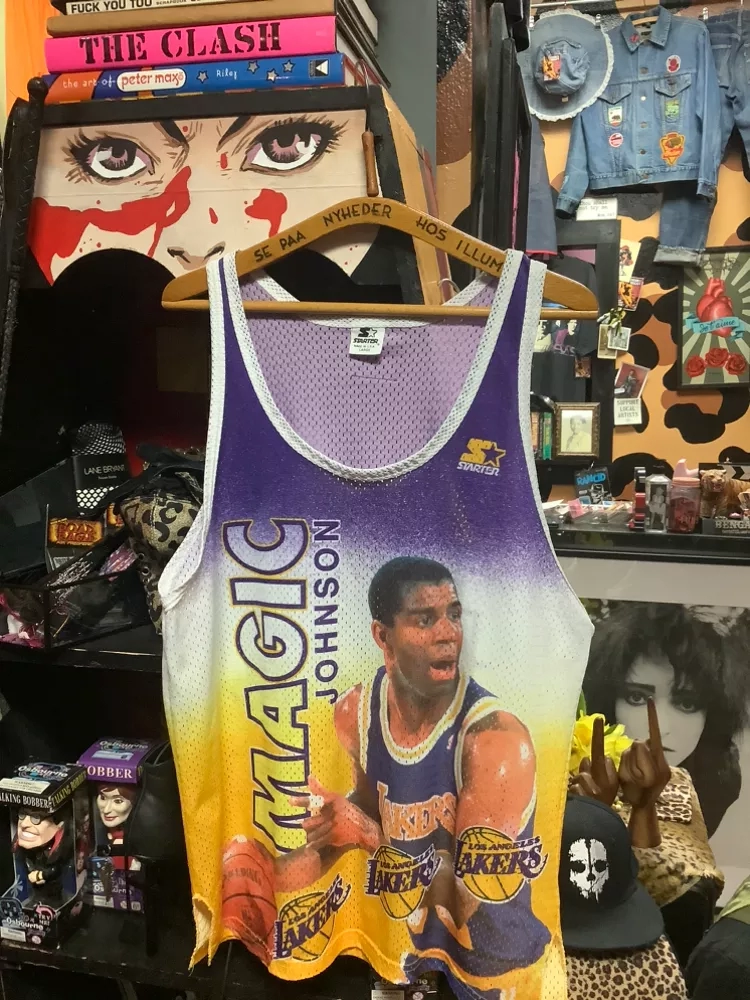 Vintage Magic Johnson Lakers Starter Jersey