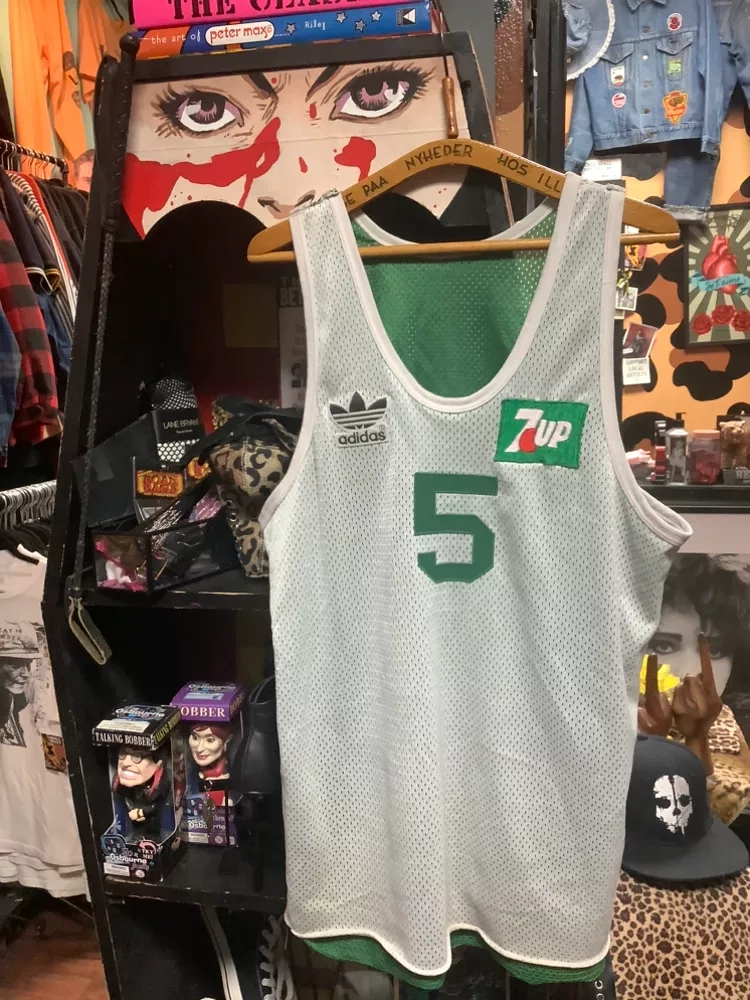 Vintage Adidas 7up #5 Jason Kidd Practice Jersey