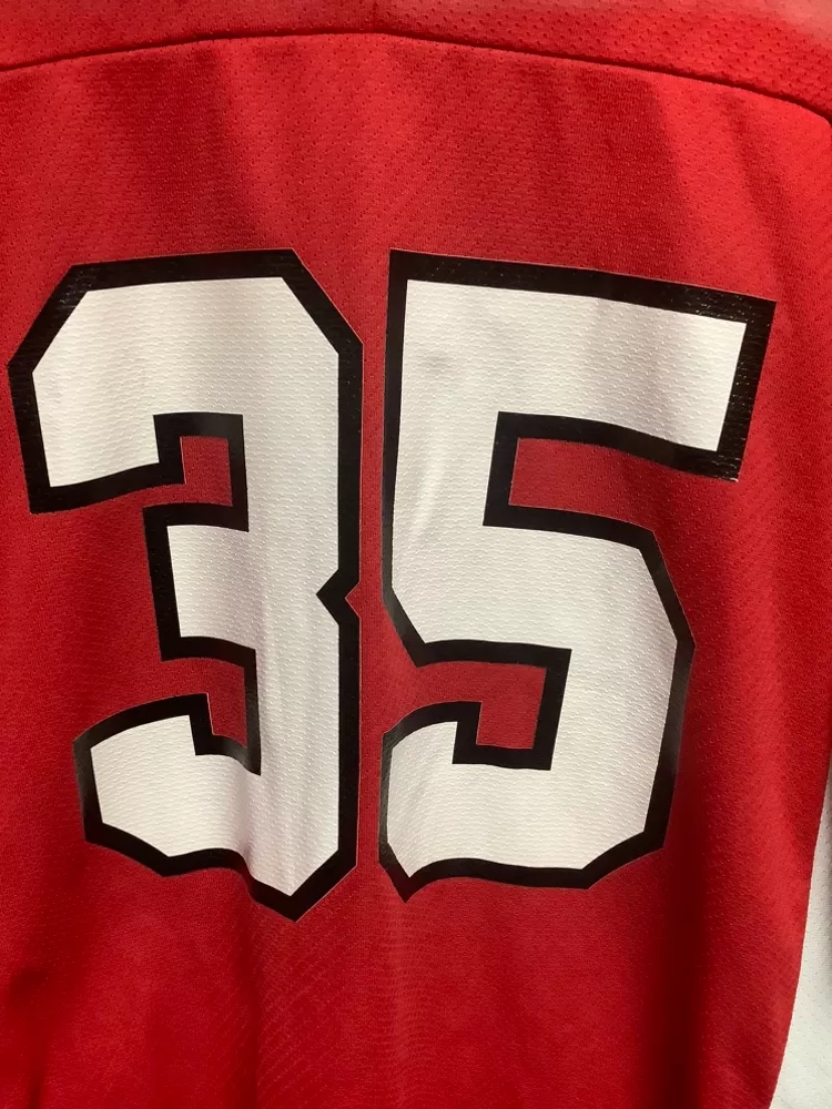 Vintage Red Hawks Hockey Jersey