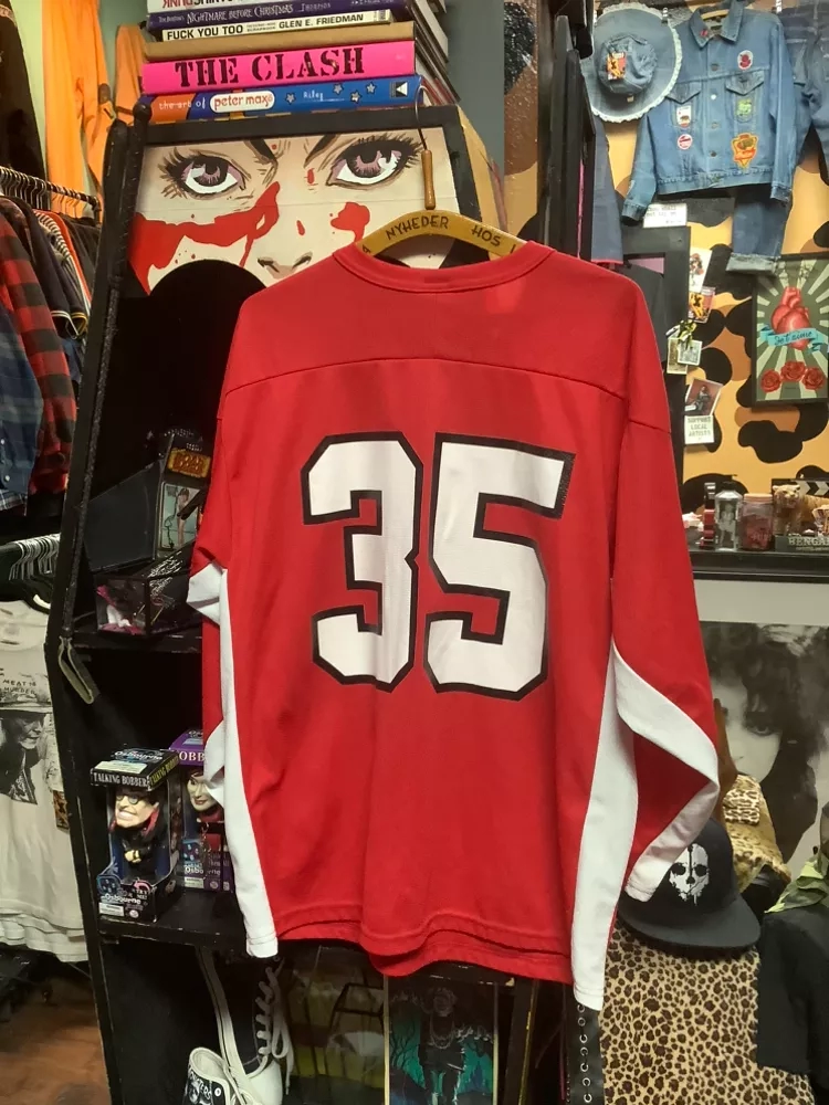 Vintage Red Hawks Hockey Jersey