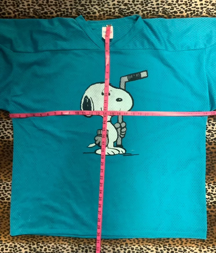 Vintage Snoopy Hockey (San Jose Sharks) Jersey
