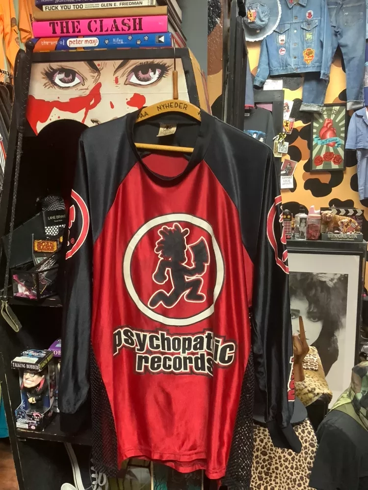 Vintage Psychopathic Records Long Sleeve Moto-X Jersey