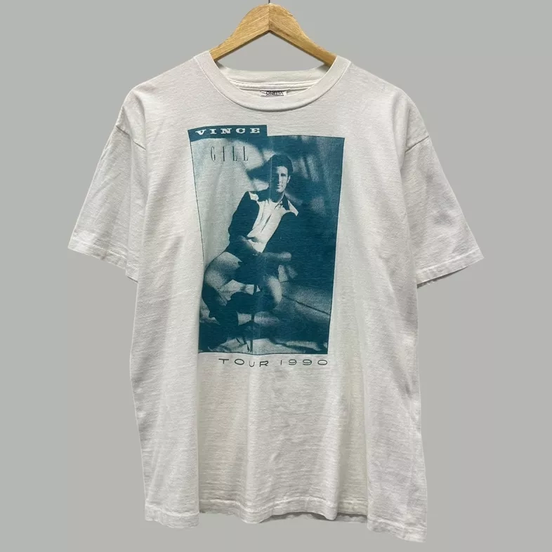 Vintage Vince Gill 1990 Tour Tee