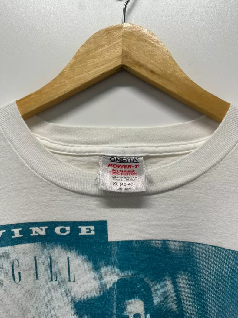 Vintage Vince Gill 1990 Tour Tee