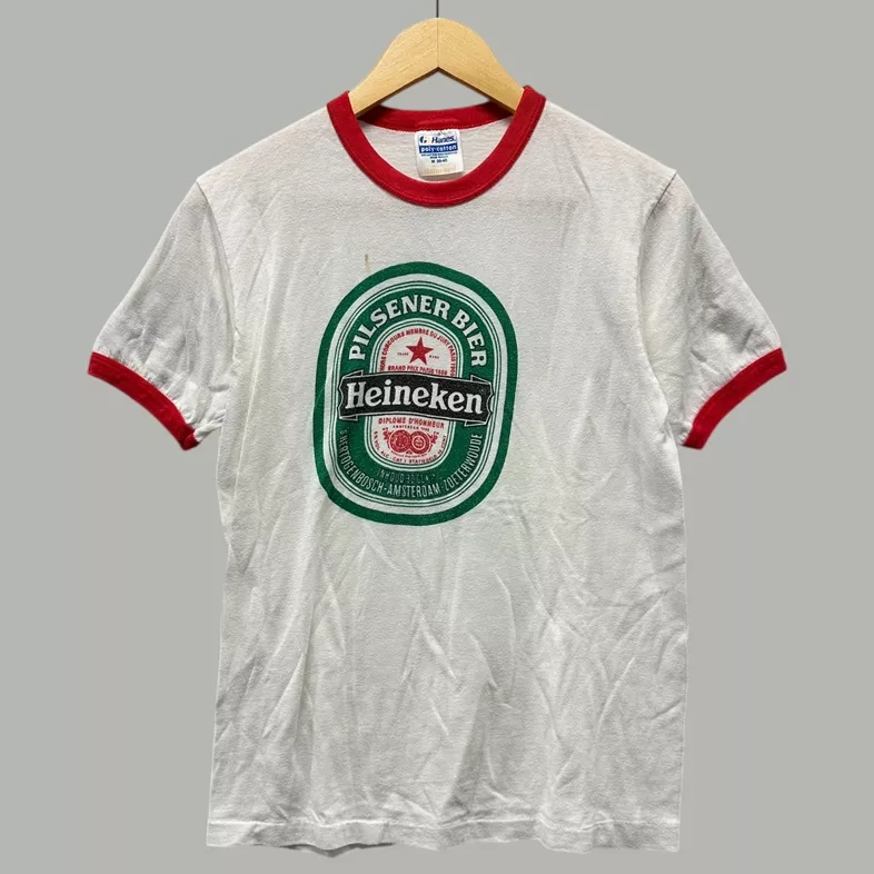 Vintage Heineken Beer Ringer T-Shirt