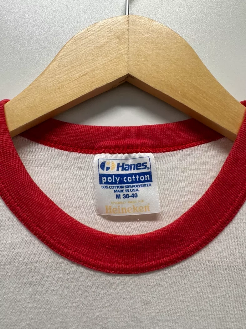 Vintage Heineken Beer Ringer T-Shirt