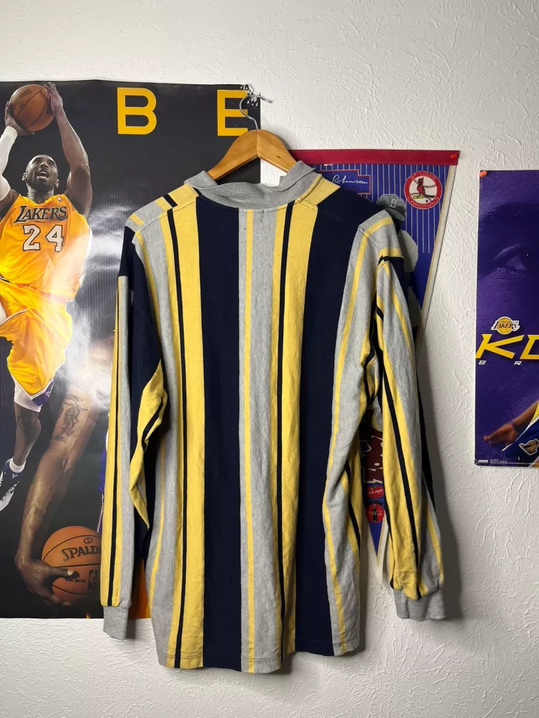 Vintage Gant Rugger Striped Longsleeve Polo