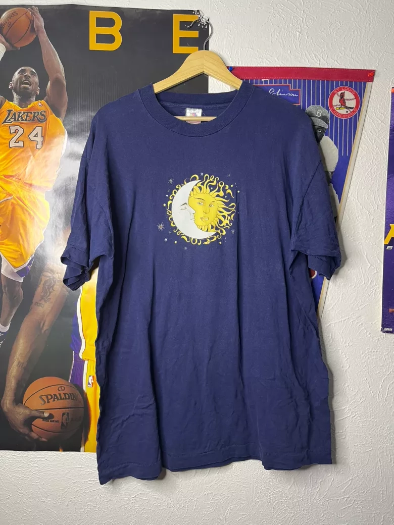 Vintage Celestial Sun & Moon Tee