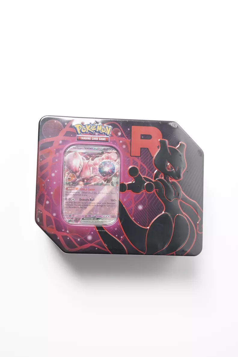Team Rocket's Mewtwo EX Pokemon Tin