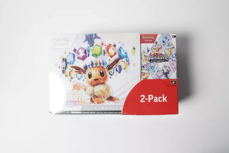 Pokemon TCG: Paldea Evolved Prismatic Eevee Elite Trainer Box 2-Pack