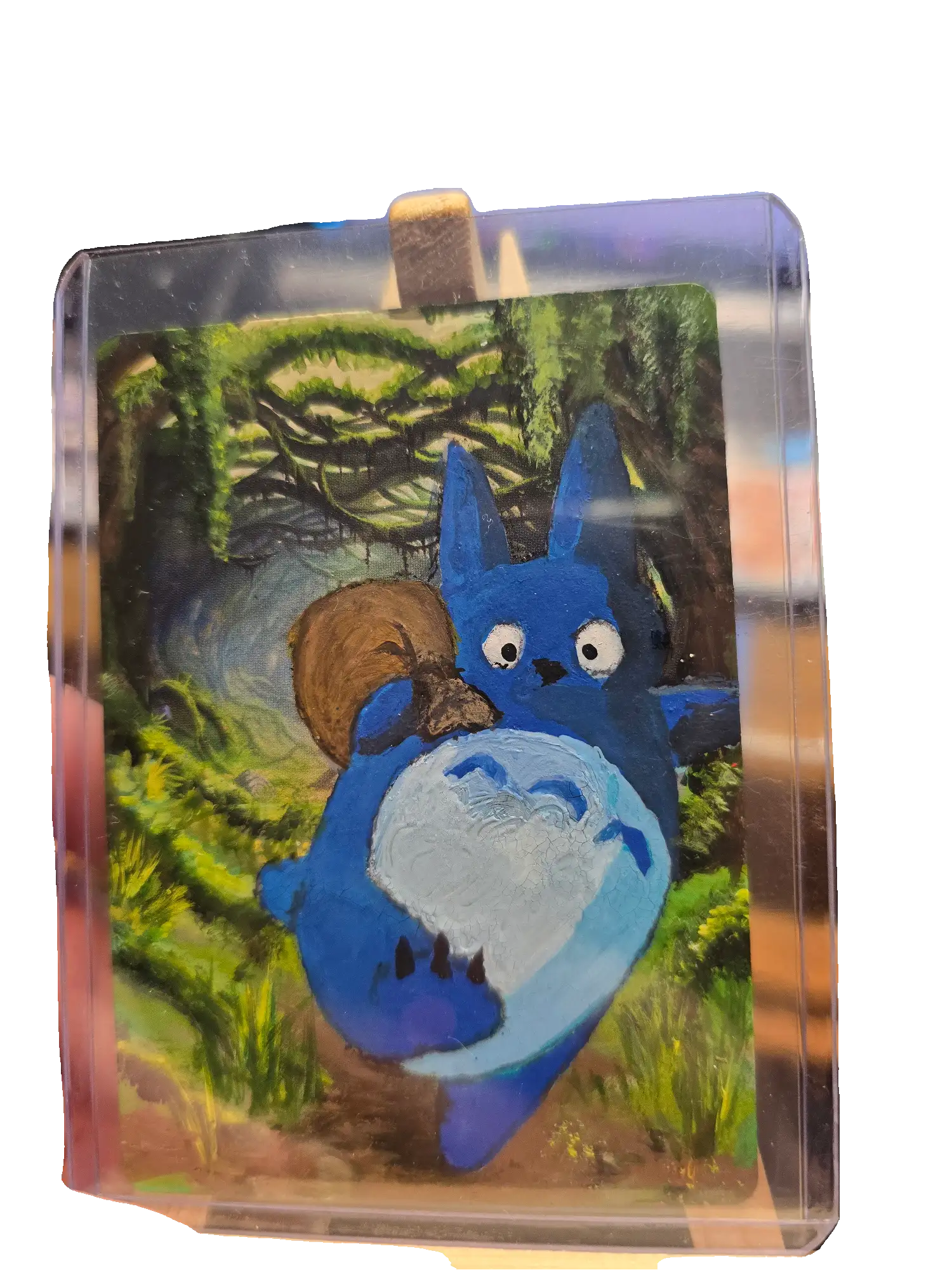 Totoro Forest Acrylic Painting