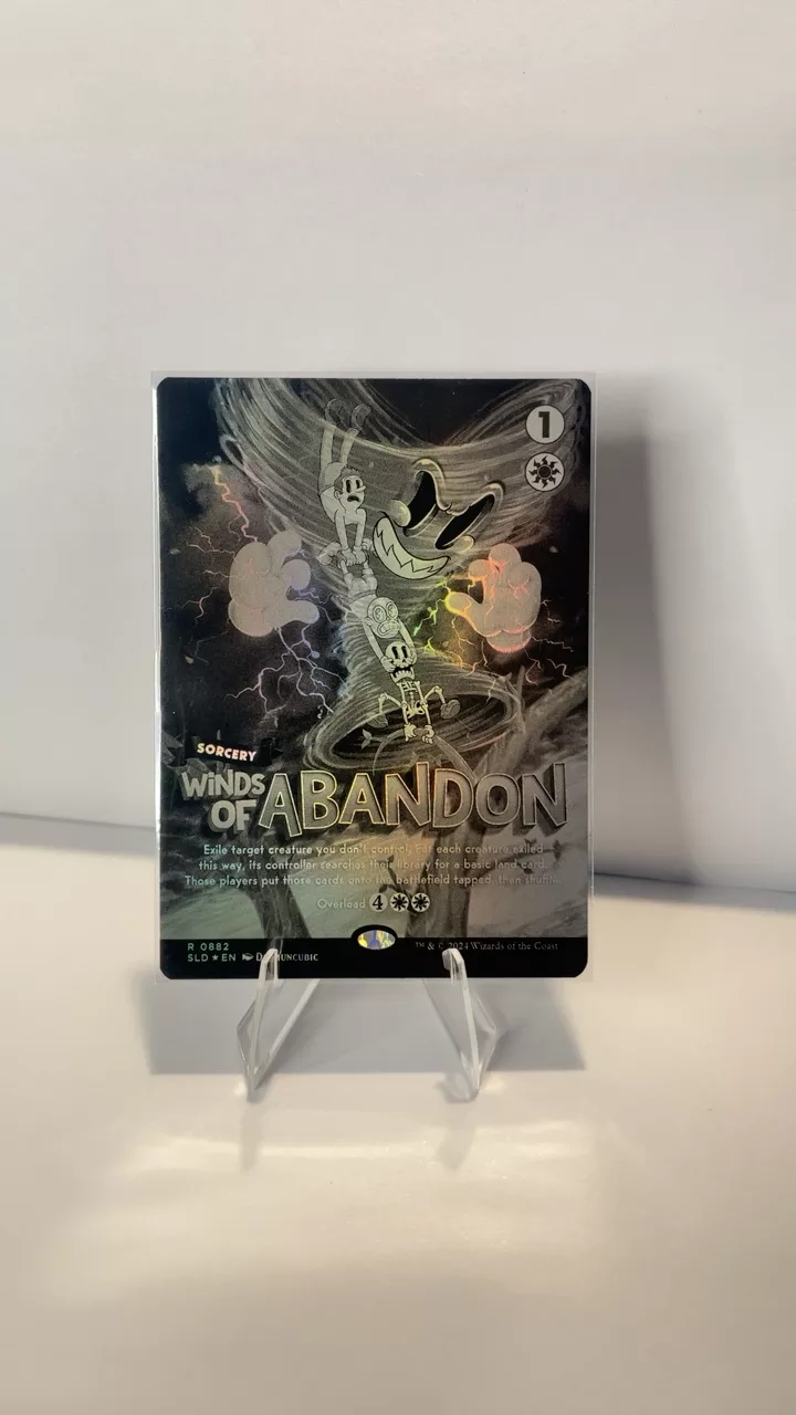 Winds of Abandon B&W Foil
