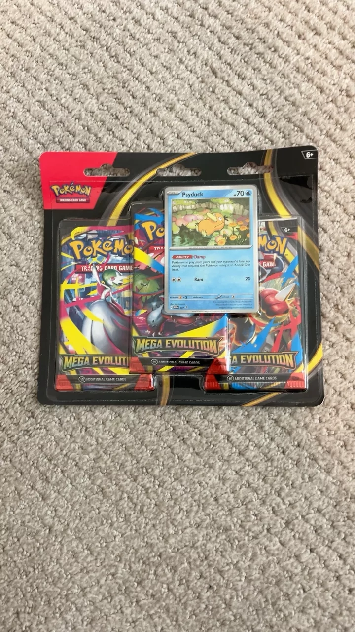 3 Pack Blister- Mega Evolution