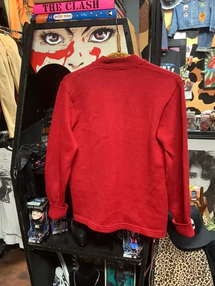 Vintage Red “P” FFA Letterman Cardi