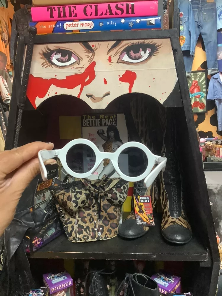 OF Odd Future White Frame Sunglasses