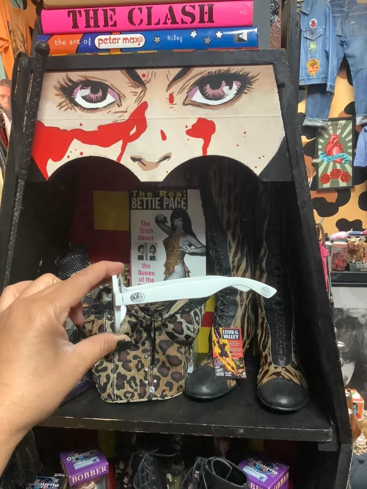 OF Odd Future White Frame Sunglasses