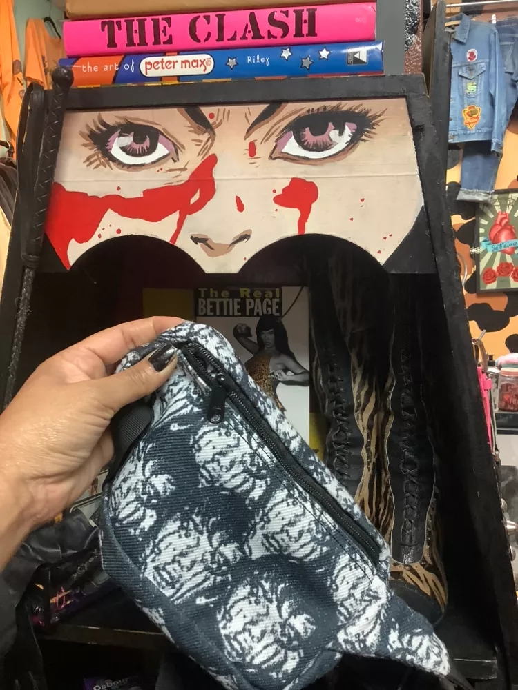 GoLf Wang “PunK Face” Patterned Fanny Pack