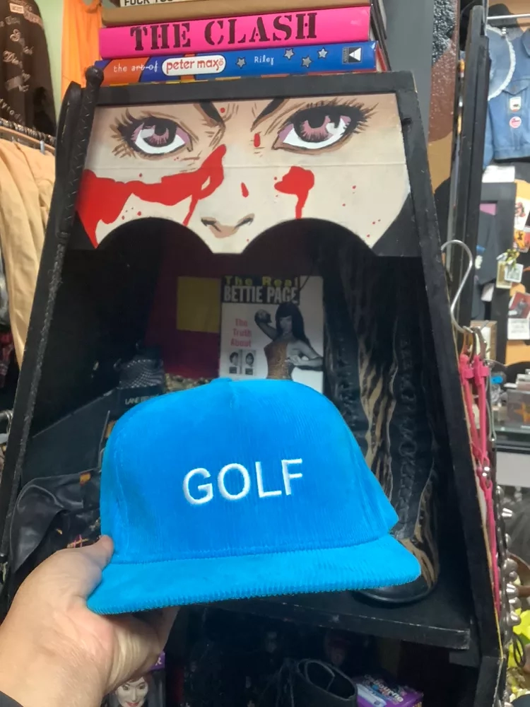 GOLF Corduroy Turquoise OG Hat