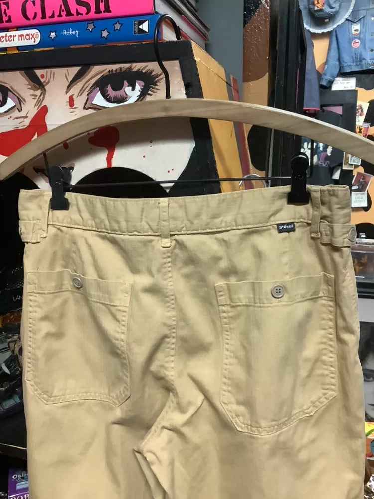 Vintage Stussy HerringBone MiLitary Chino Pants