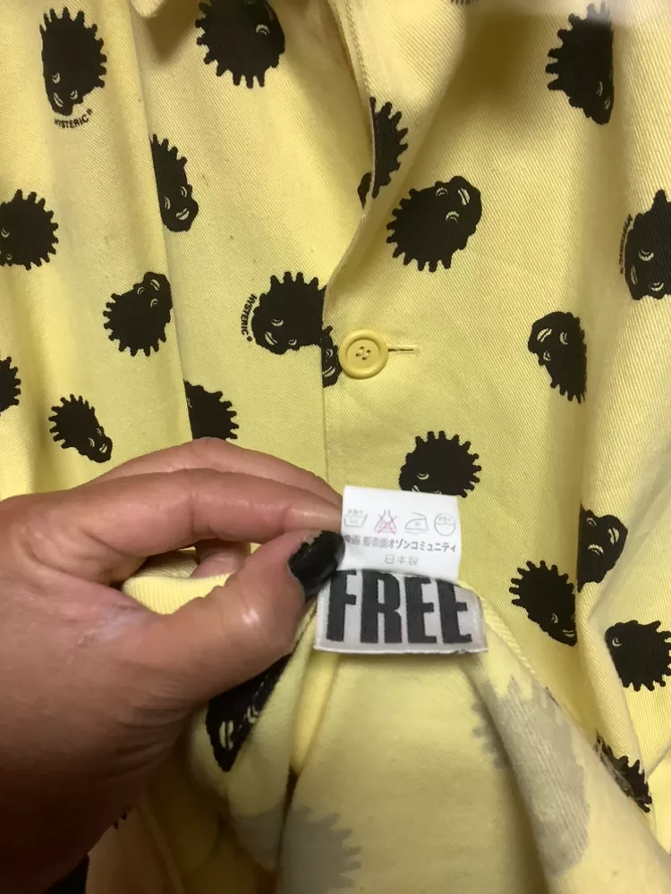 Vintage Yellow Hysteric GLamouR Chore/Lab Duster Coat