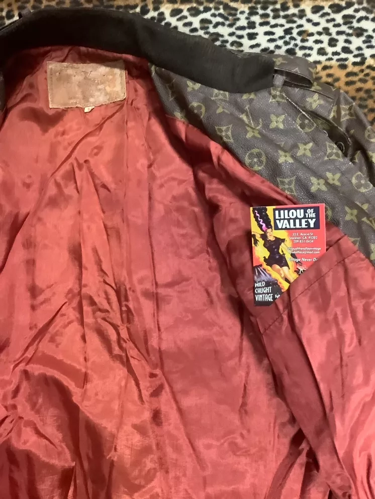 Vintage 80s Louis Vuitton Dapper Dan Members onLy StyLe Jacket