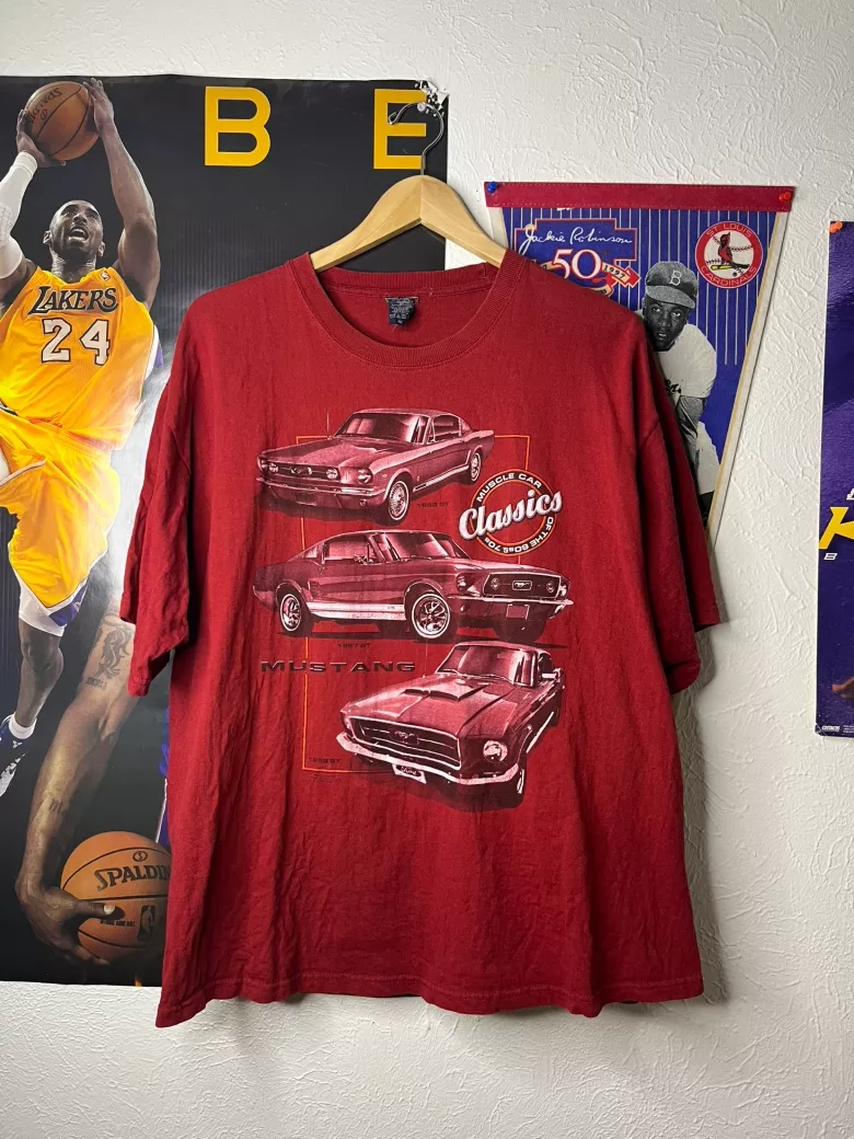 Vintage Mustang Muscle Car Classics Graphic Tee