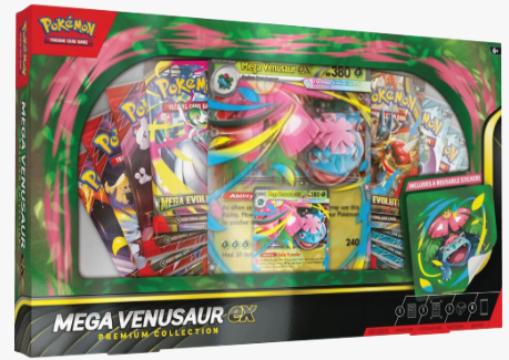 Mega Venusaur EX Premium Collection Box