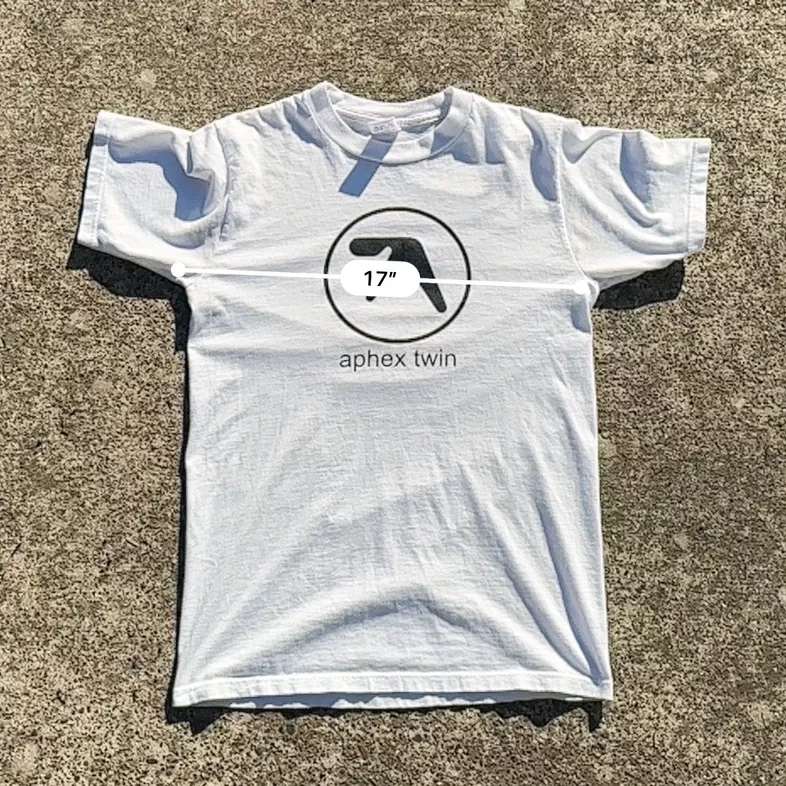 90s Rare Aphex Twin Tee grail
