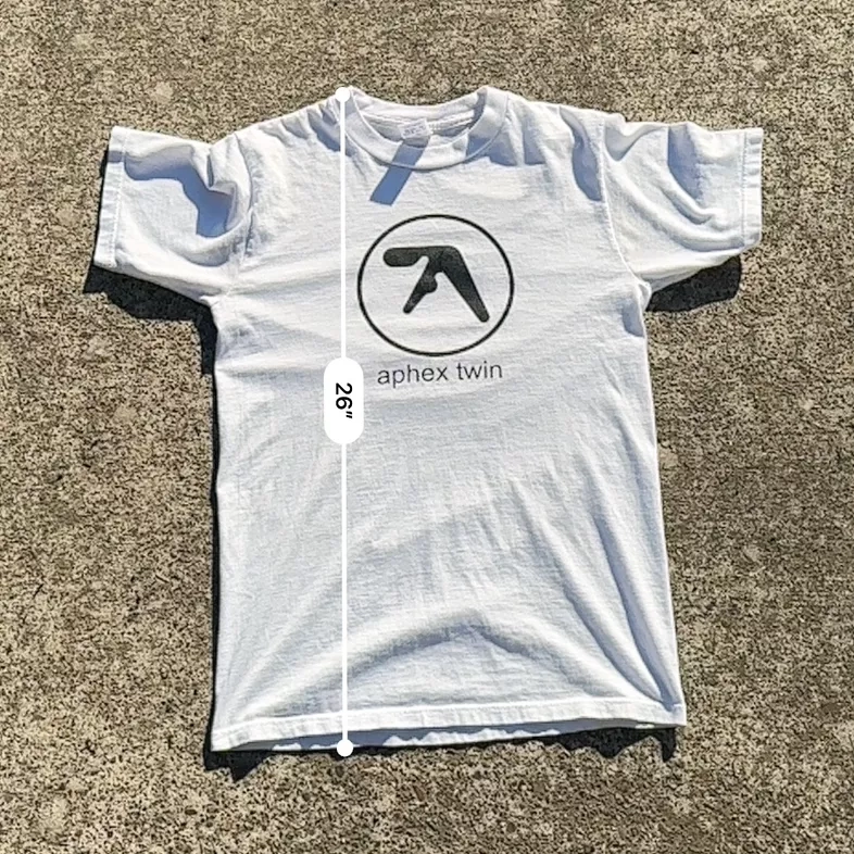 90s Rare Aphex Twin Tee grail