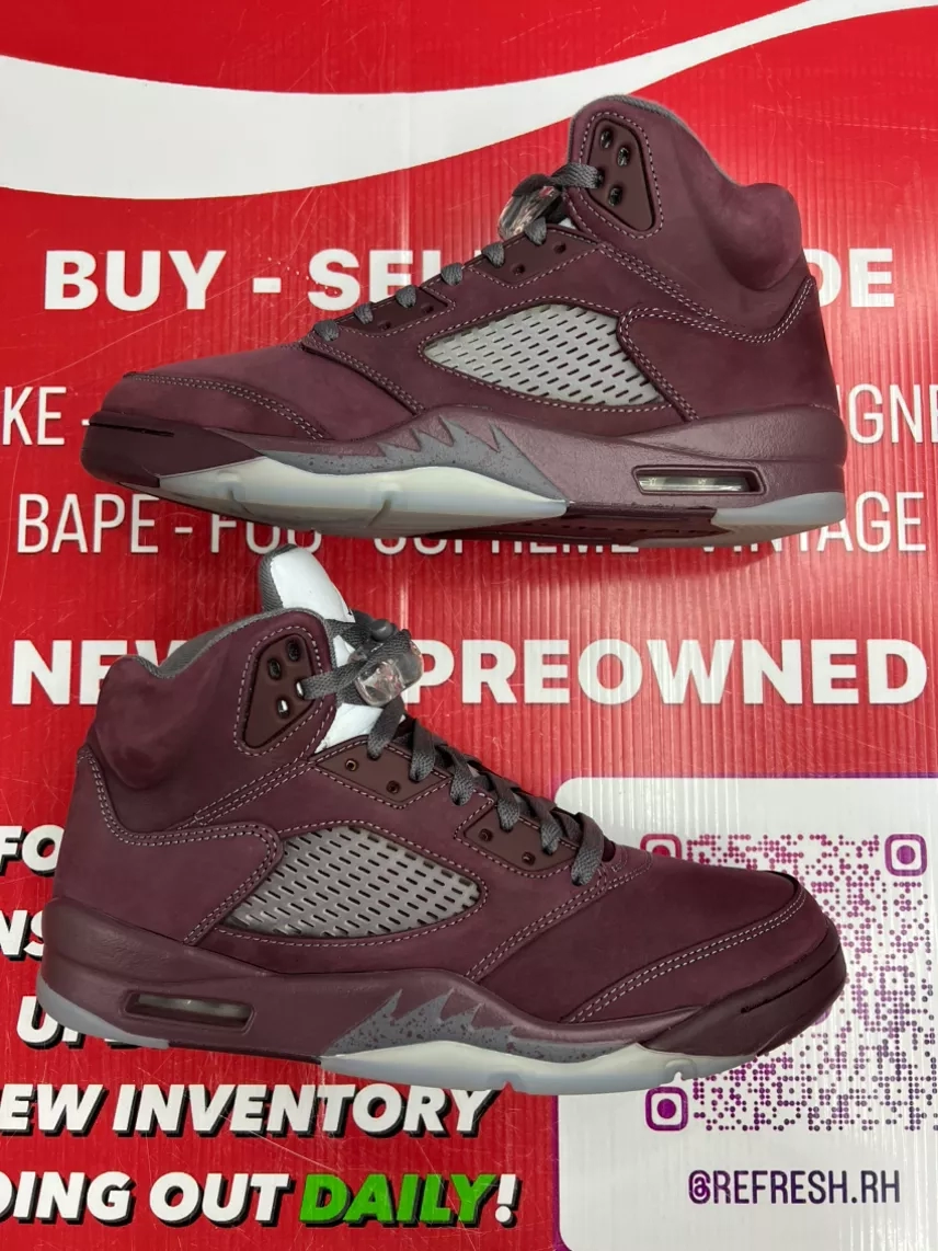 Air Jordan 5 Burgundy Size 11