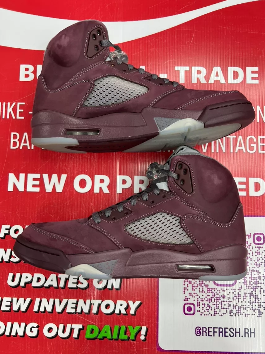 Air Jordan 5 Burgundy Size 11