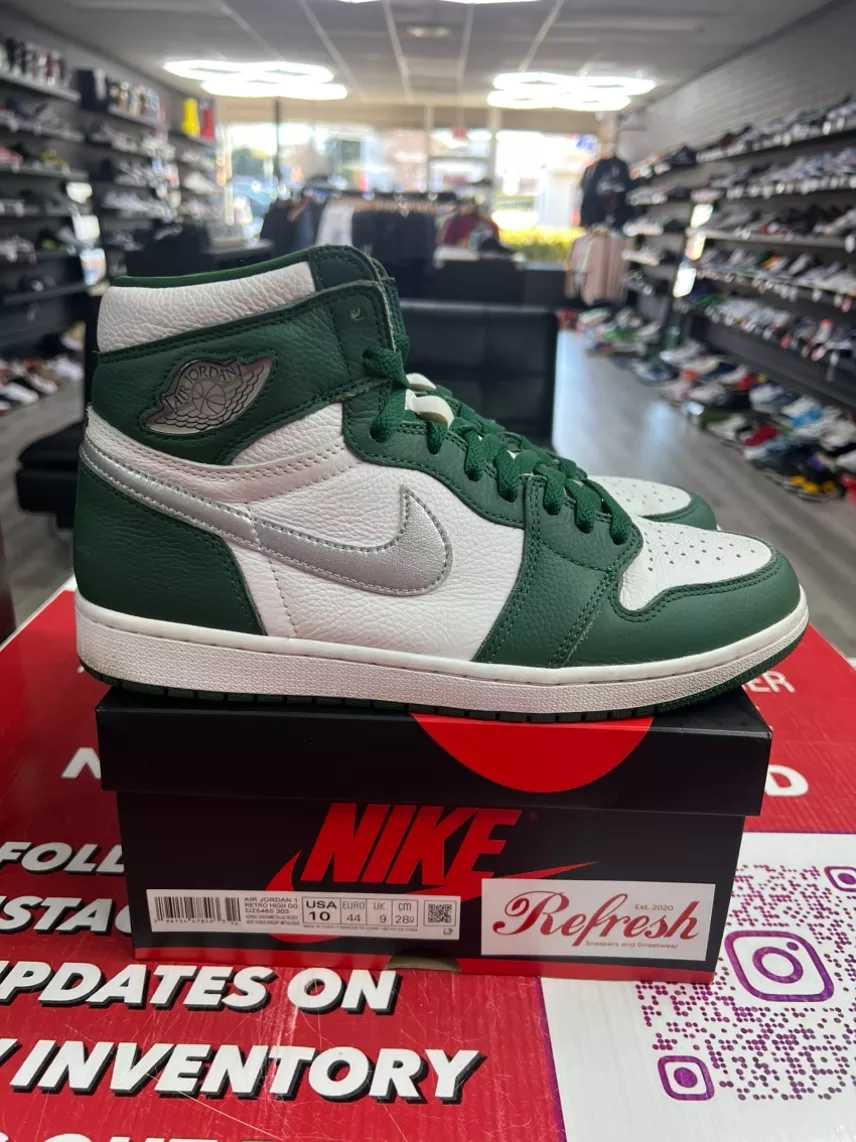 Air Jordan 1 Gorge Green Size 10