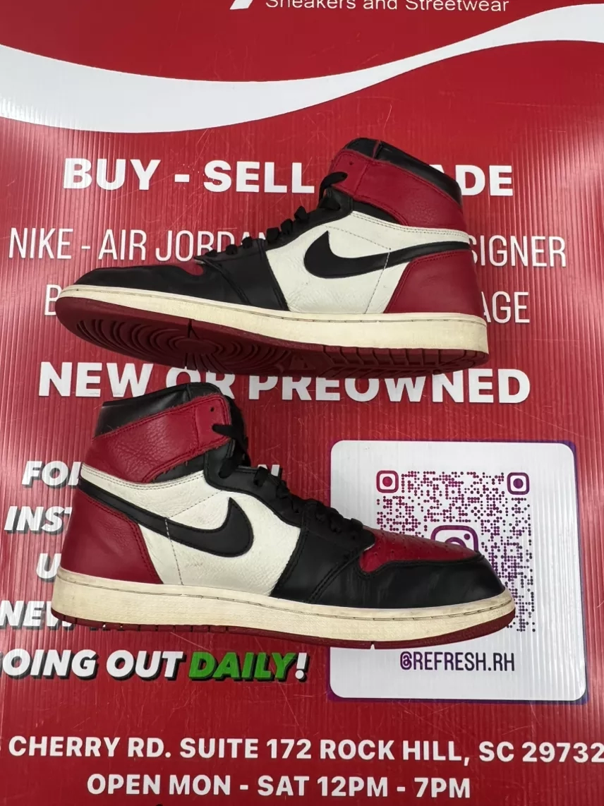 Air Jordan 1 Black Toe Size 12