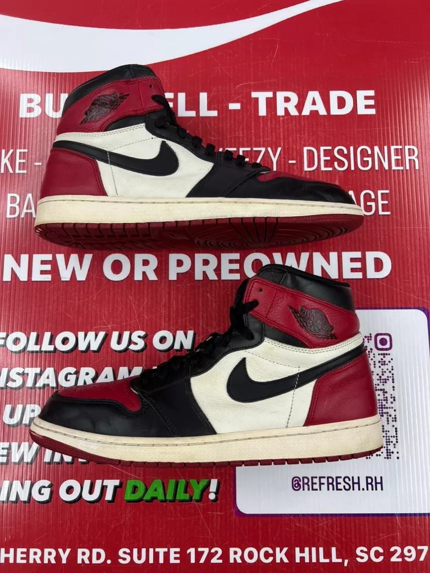 Air Jordan 1 Black Toe Size 12