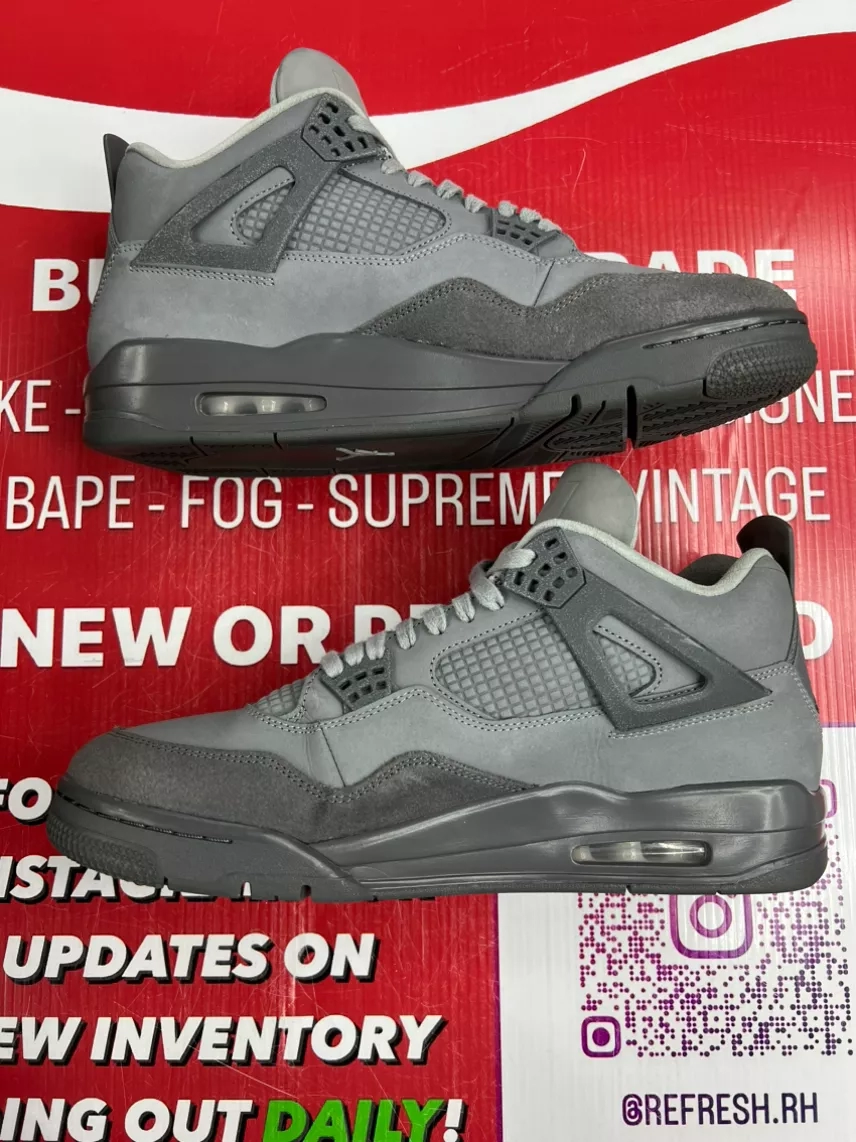 Air Jordan 4 Wet Cement Size 12