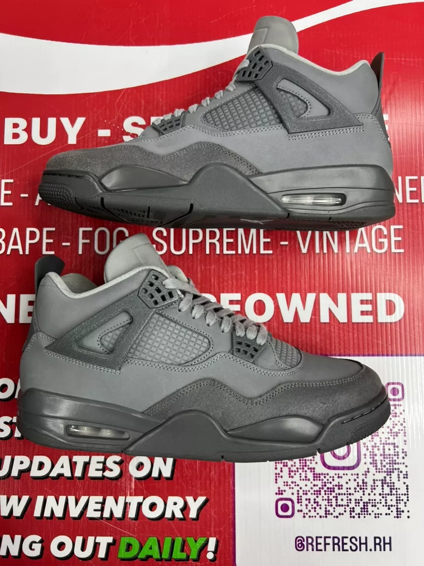 Air Jordan 4 Wet Cement Size 12