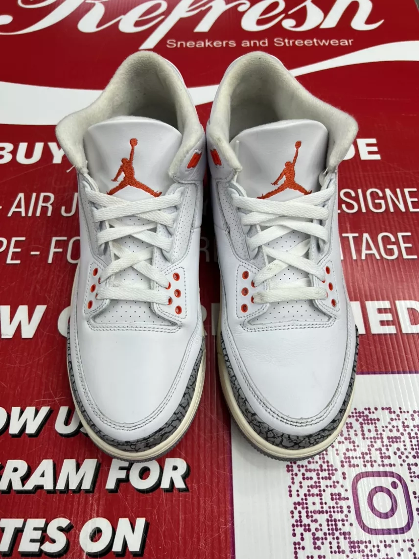 Air Jordan 3 Georgia Peach Size 10.5w/9y