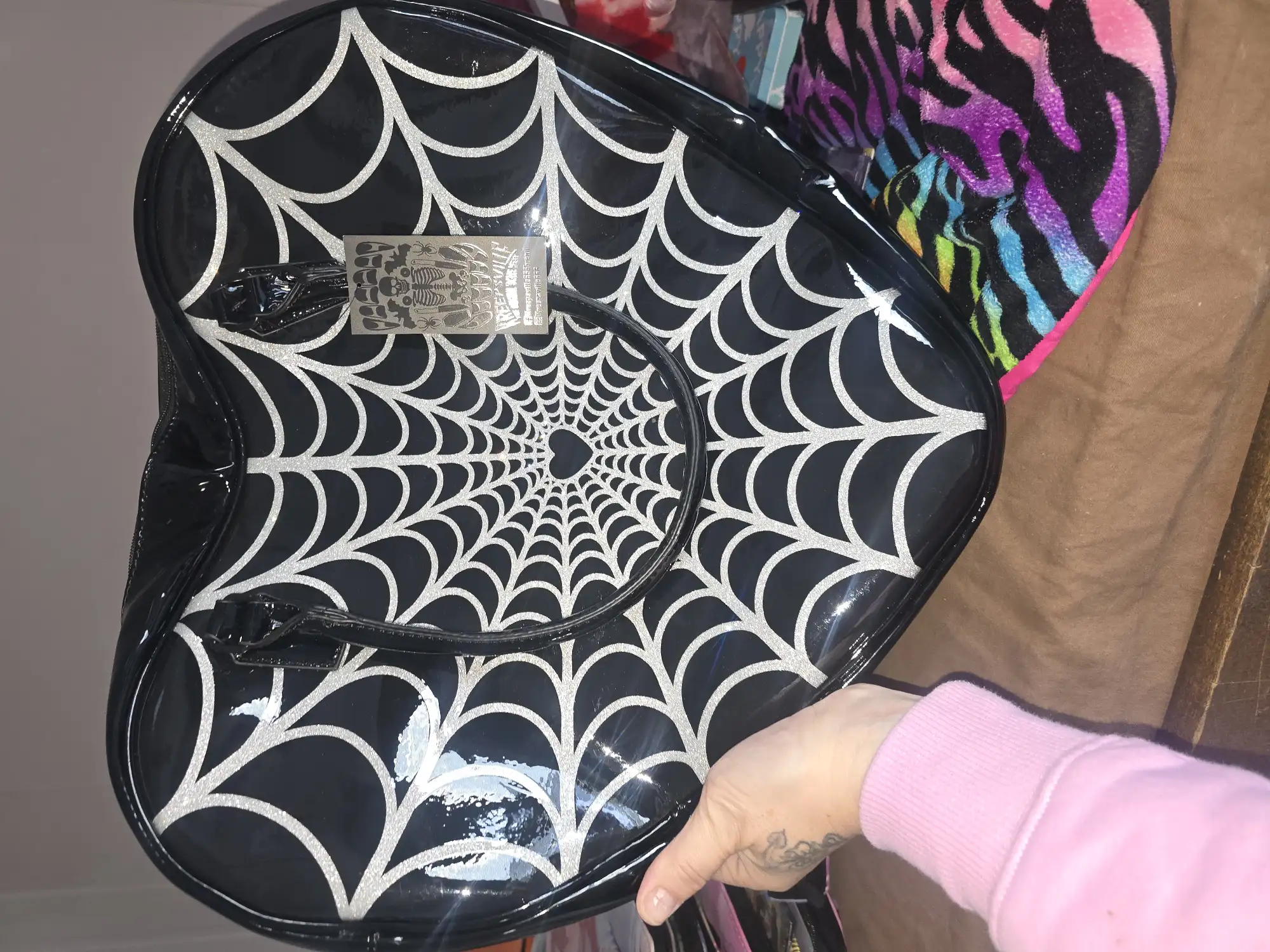 Kreepsville Spiderweb Handbag