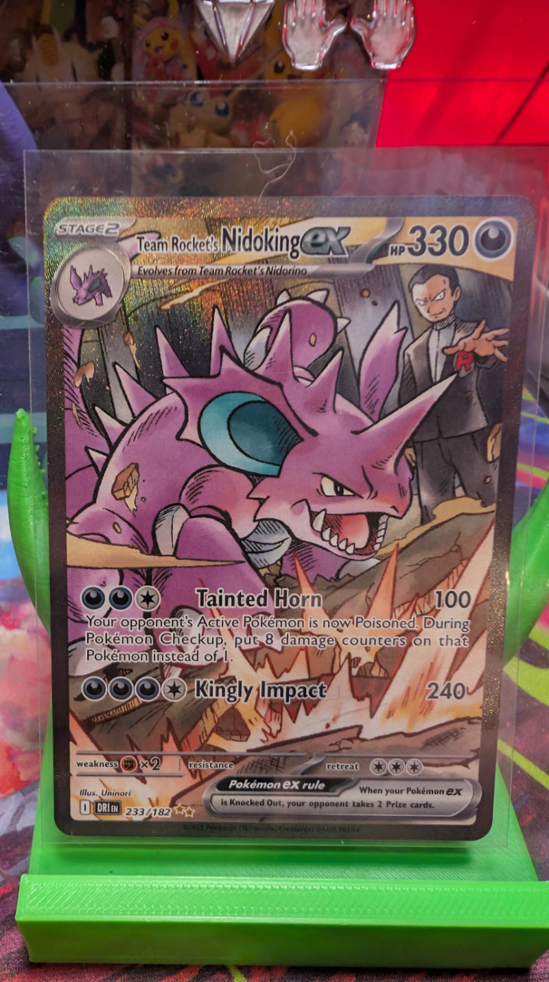 Team Rocket's Nidoking EX 233/182