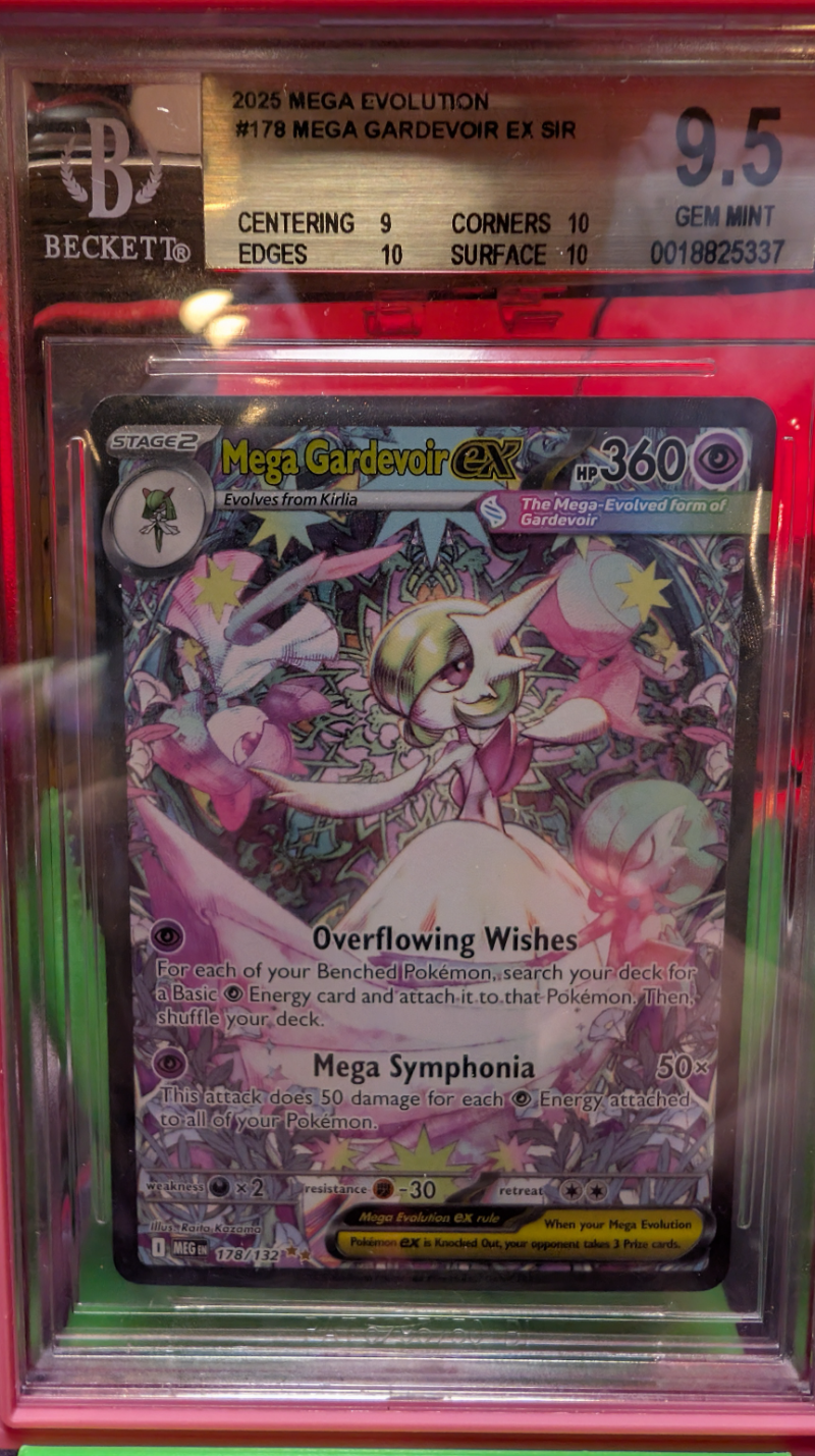 Mega Gardevoir EX 178/132 BGS 9.5