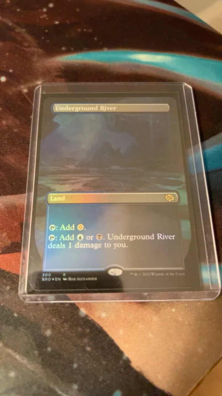 Underground River Borderless Foil