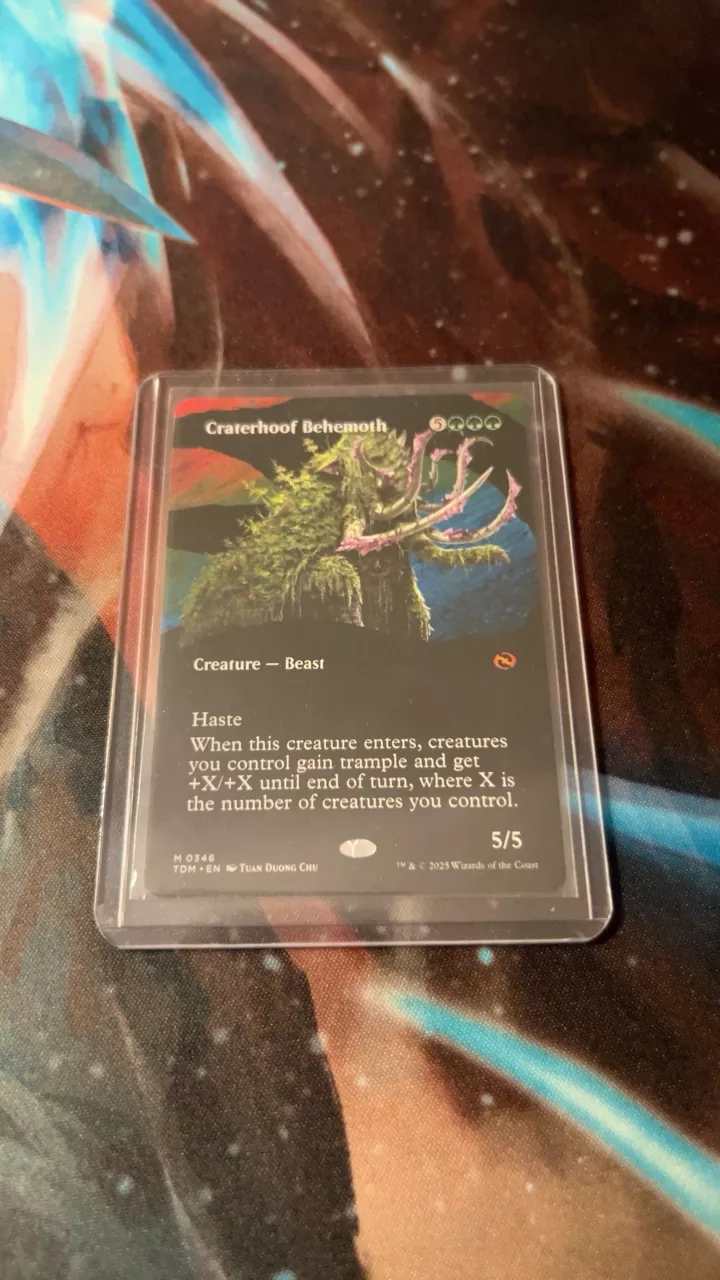 Craterhoof Behemoth Borderless