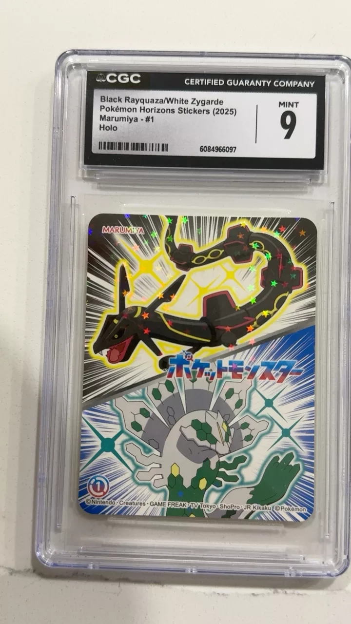 Black Rayquaza/White Zygarde slab