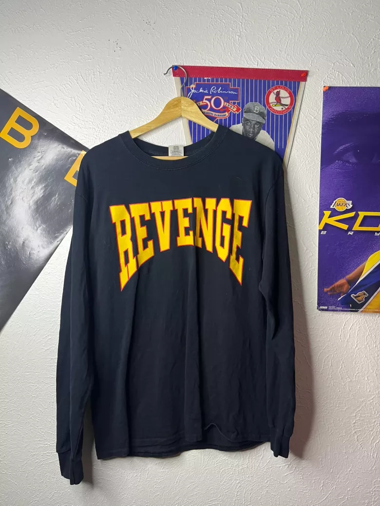 Revenge Black Long Sleeve Tee