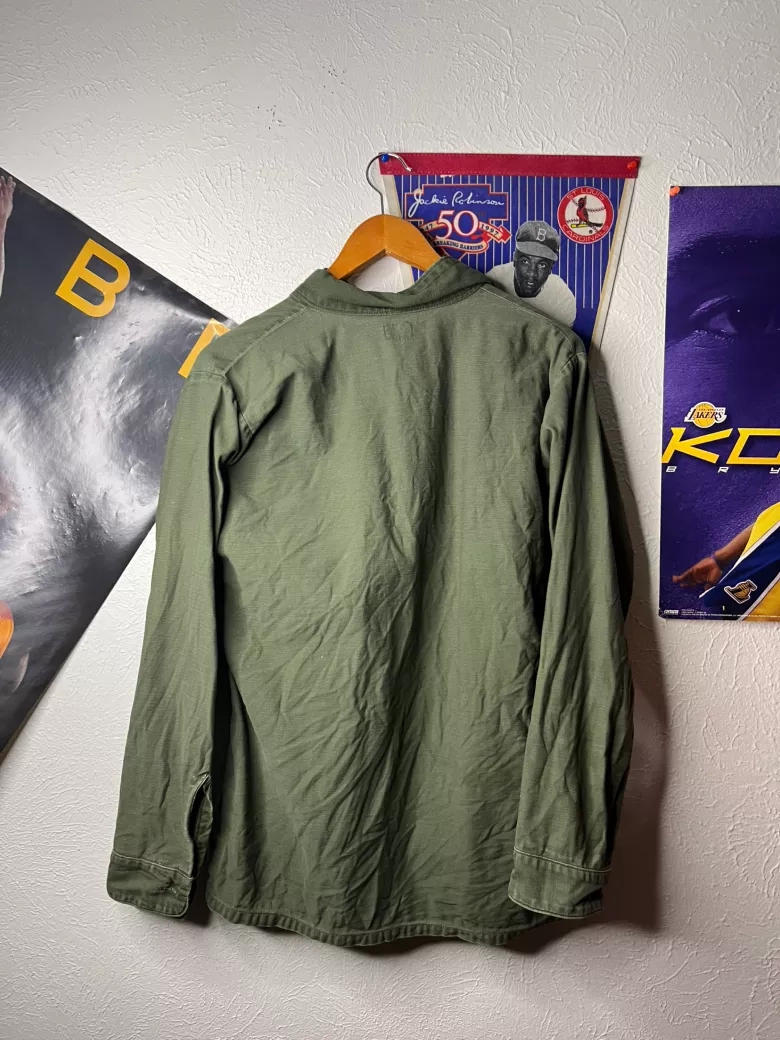 Vintage USMC Olive Drab Field Shirt