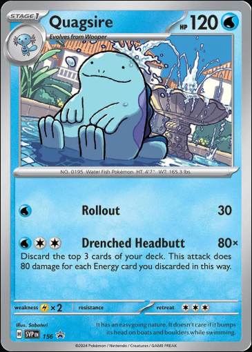 CGC Mint+ 9.5 Quagsire #156 Promo
