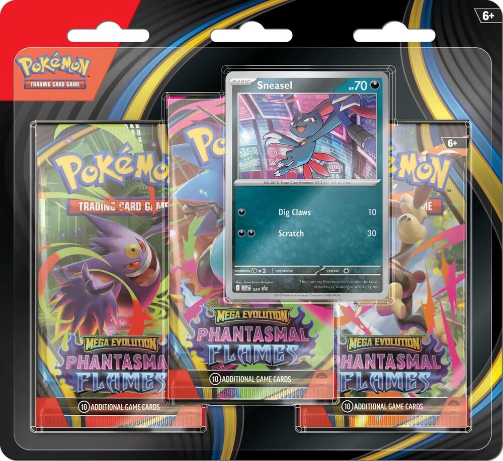 Pokemon TCG: Mega Evolution Phantasmal Flames Blister Pack