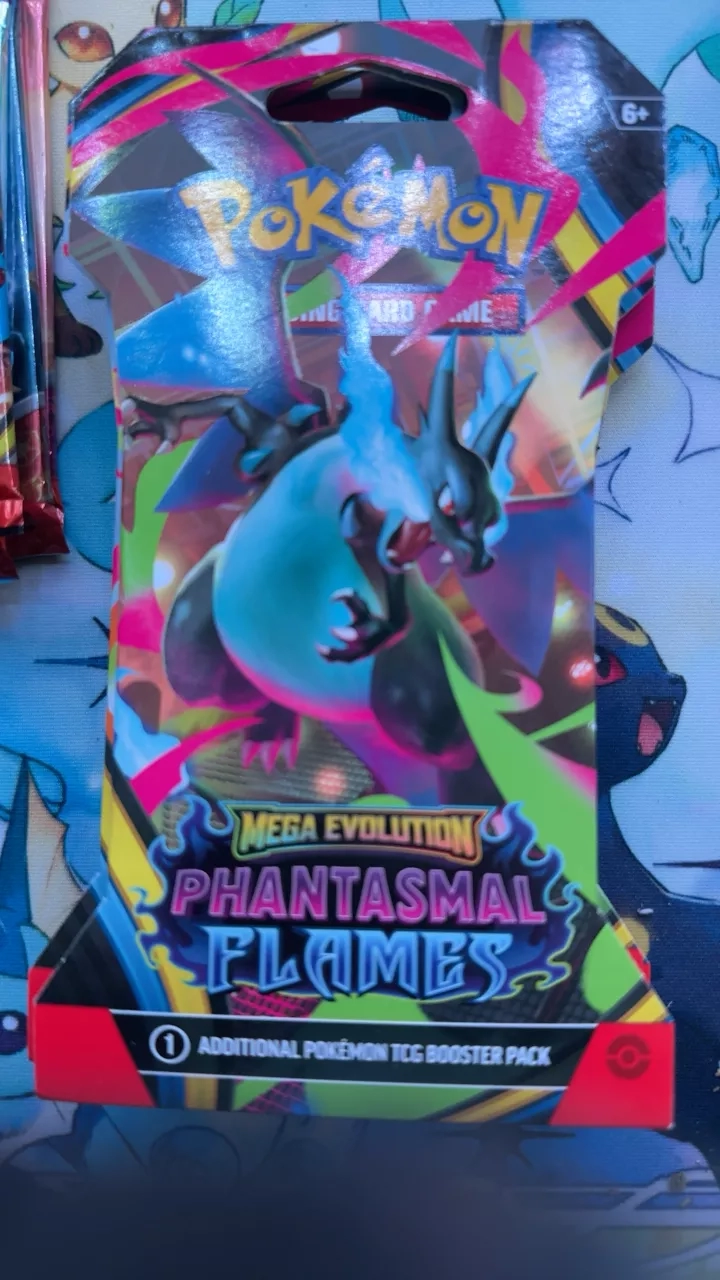Pokemon TCG: Mega Evolution Phantasmal Flames Booster Pack